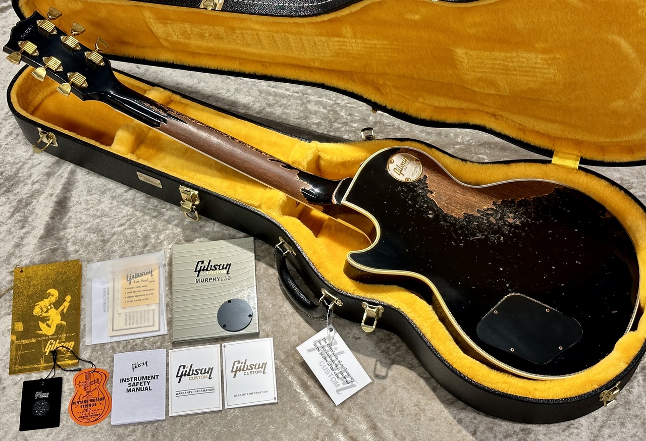 Gibson Custom Shop Murphy Lab 1968 Les Paul Custom Reissue 