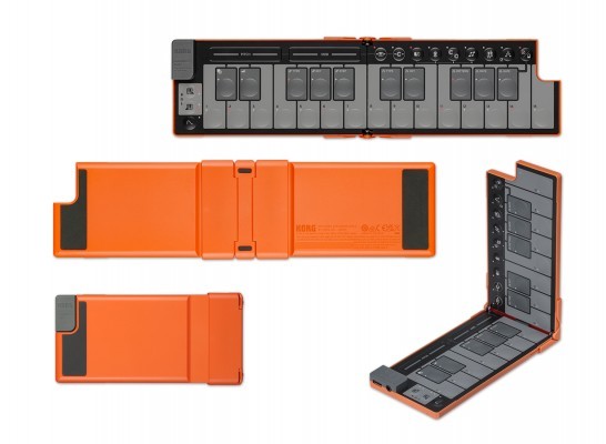 KORG NANOKEY-FOLD LO(Lava Orange)