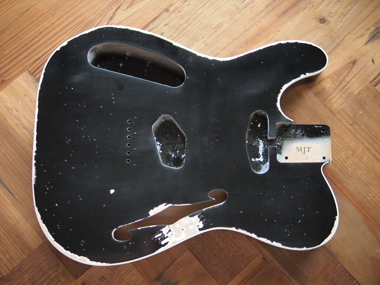 MJT Telecaster Thinline Body Top Bound 