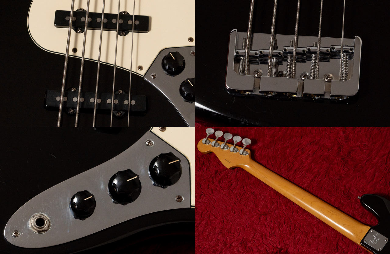 Fender American Standard Jazz Bass V BLK 2000 4.355kg #X0033668