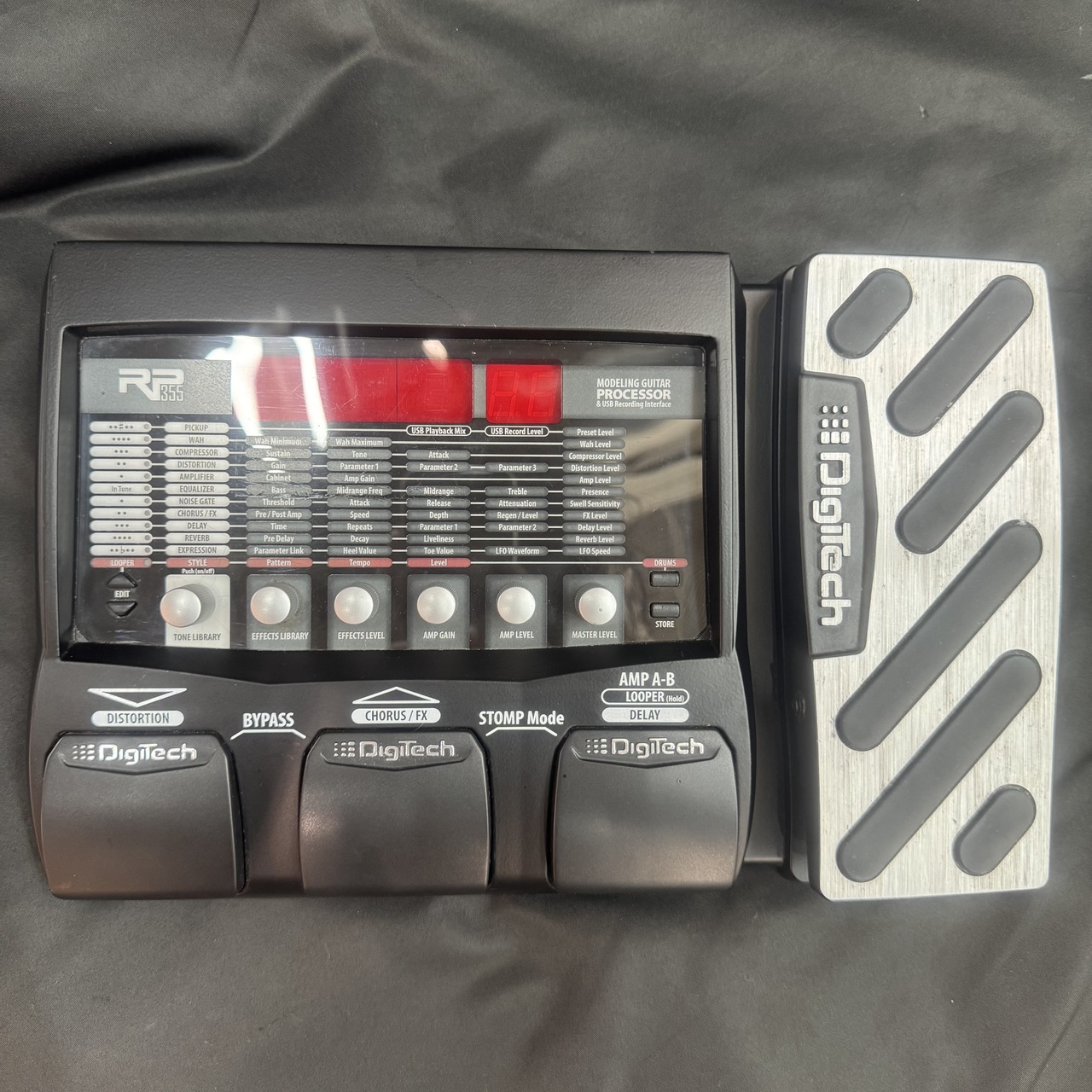 DigiTech RP355 デジテック Amazon.com: DigiTech RP355 Modeling Guitar Processor and USB