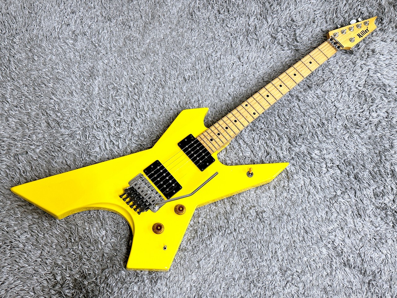 【希少】killer KG-PIRATES エレキギター キラー KILLER GUITARS ( キラーギターズ ) KG-Pirates MKII Black 送料