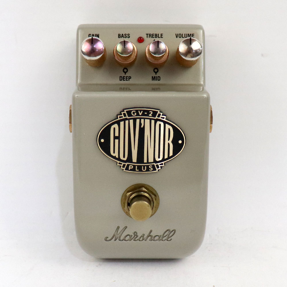 Marshall マーシャル GV-2 PLUS ギターエフェクター 動作品 Marshall 【中古】 オーバードライブ エフェクター MARSHALL Gv