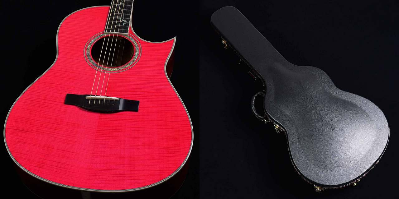 Morris TC-16 Custom See-through Pink エレアコギター 【中古】（中古