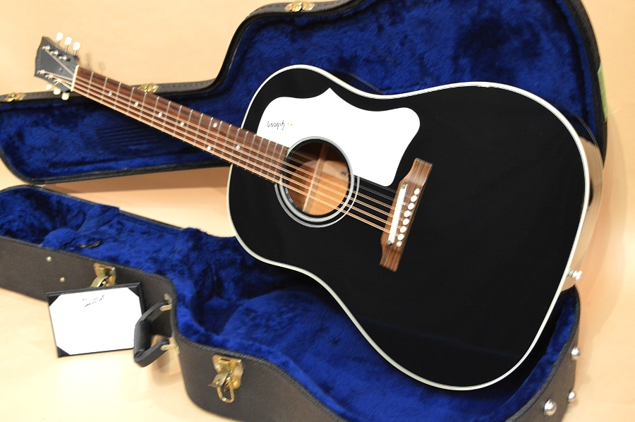【希少！！】 Shop Custom Gibson 1960's 2016年製 Black Ebony Adj. J-45 ギター