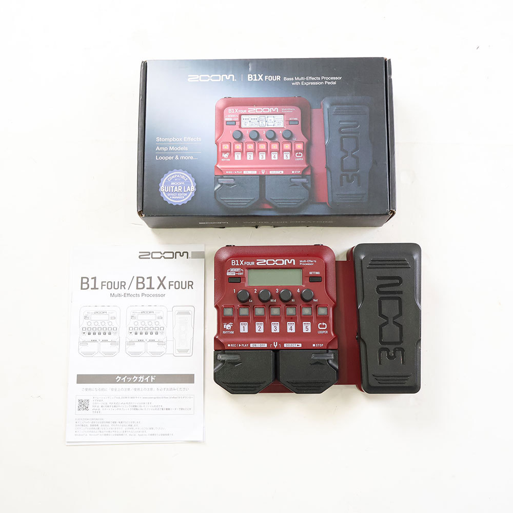 ZOOM 【中古】 ベースマルチエフェクター ZOOM B1X FOUR（中古/送料
