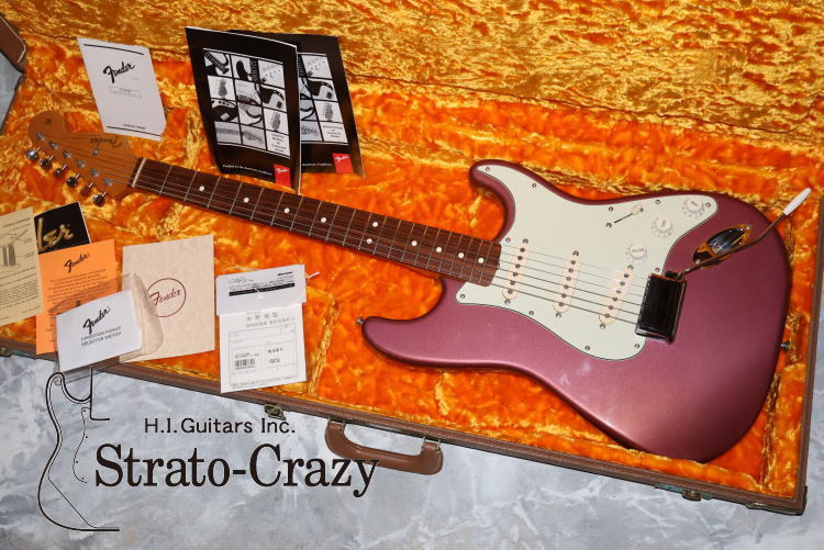 Fender 1997 '62 Vintage Reissue Stratocaster Burgundy Mist