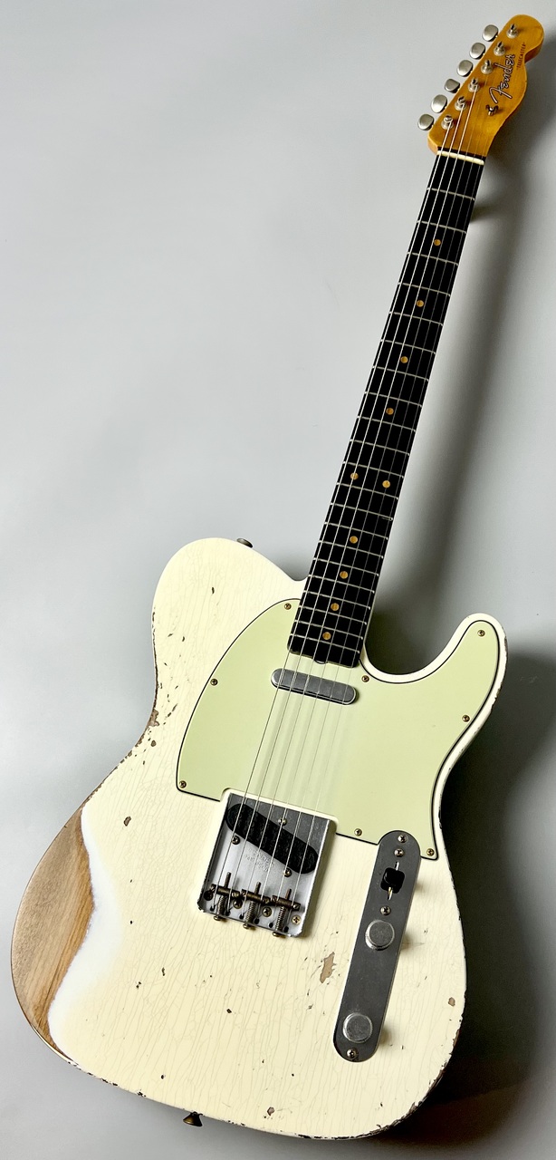 Fender Custom Shop 1963 Telecaster Heavy Relic - Olympic White
