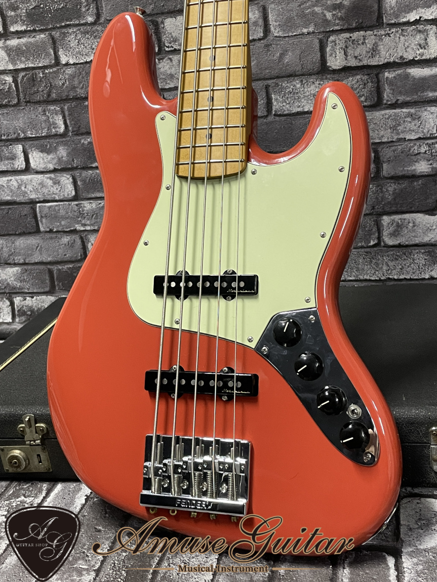 Fender Mexico Player Plus Jazz Bass V Maple # Fiesta Red 2023年製【N-Mint  Condition!!】w/Original GIG Case（中古）【楽器検索デジマート】