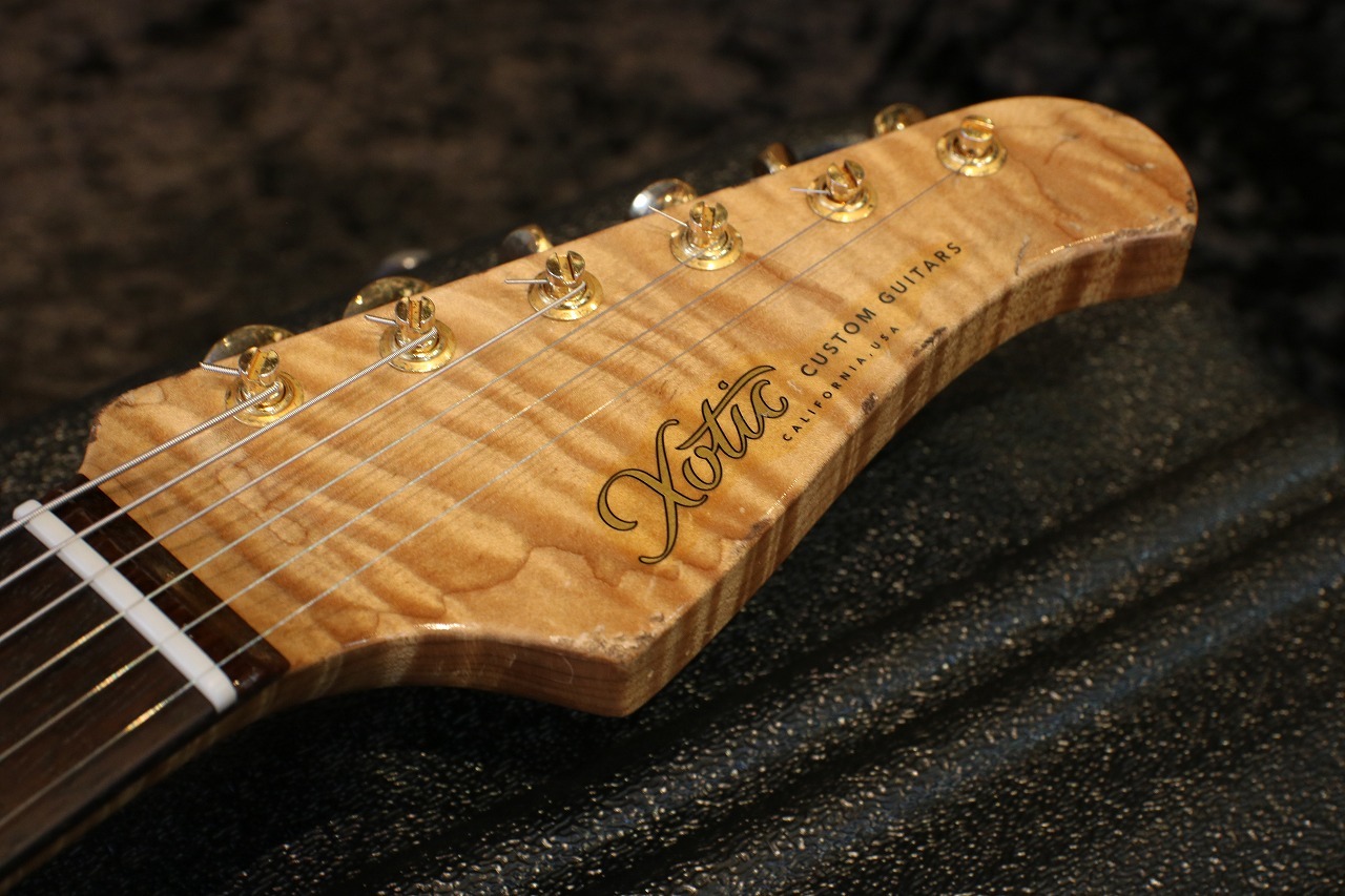 Xotic XSC-2 Ocean Turquoise Metallic Heavy Aged Gold Hardware