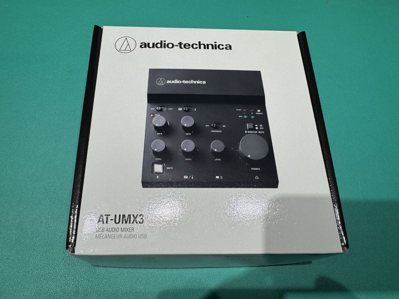 audio-technica AT-UMX3 ライブ配信向けUSBオーディオミキサー【USED