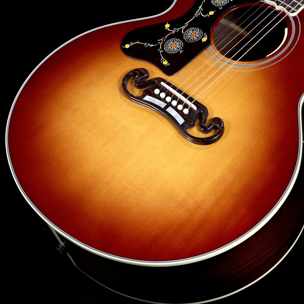 Gibson SJ-200 Standard Rosewood Left Handed RB (Rosewood Burst)  (重量:2.46kg)【渋谷店】（新品/送料無料）【楽器検索デジマート】