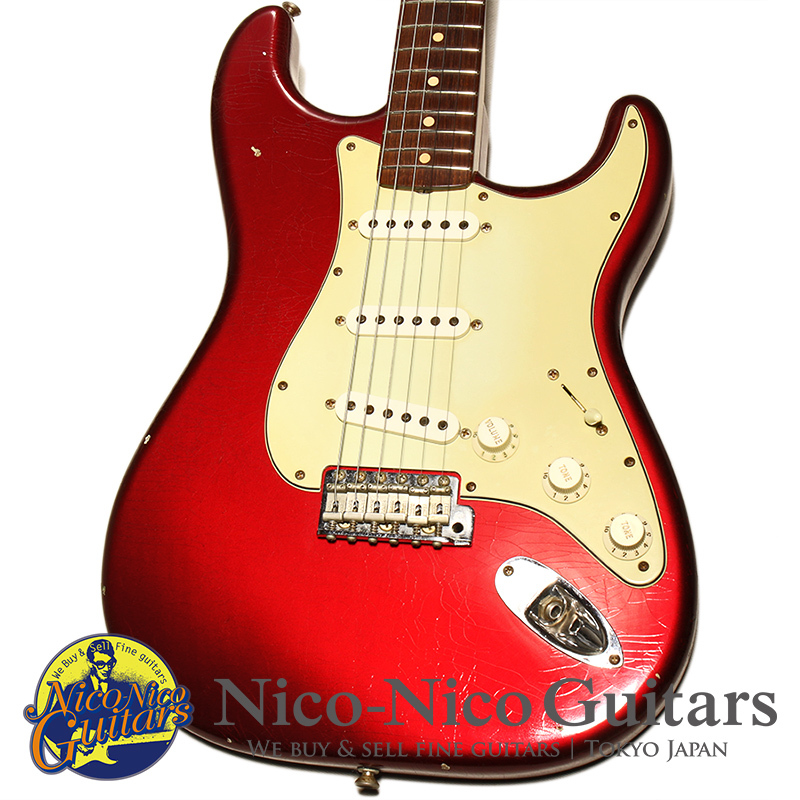 Fender Custom Shop 2002 1960 Stratocaster Relic (Candy Apple Red 