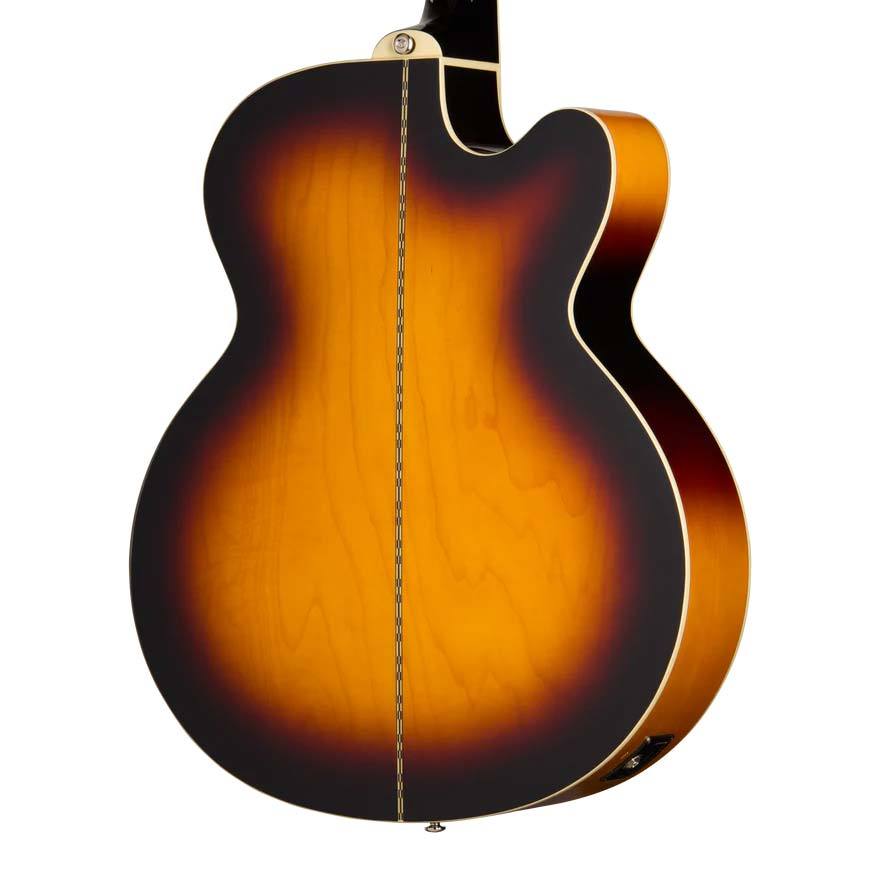 Epiphone J-200 Studio EC Left-Handed Vintage Sunburst