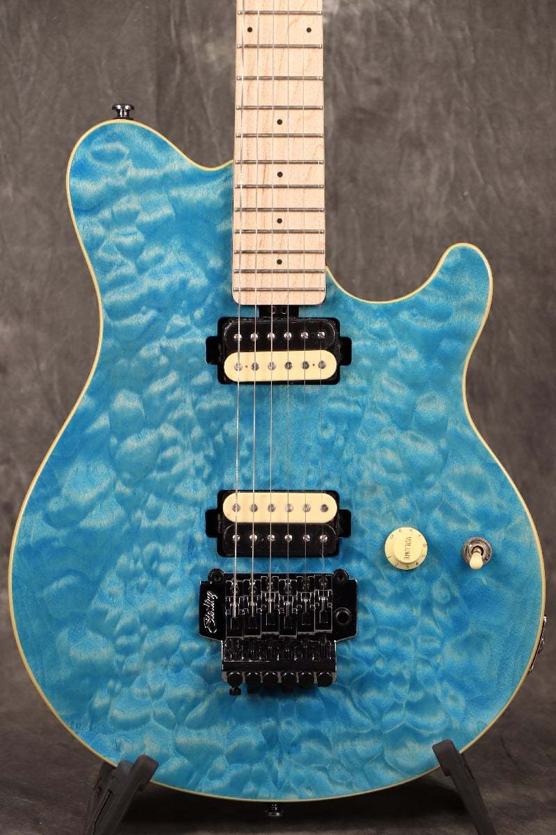 Sterling by MUSIC MAN AX40-TBL-M Trans Blue [S/N SG69975] スターリン ミュージックマン 【WEBSHOP】（新品/送料無料）【楽器検索デジマート】