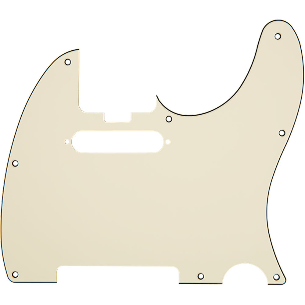 Fender フェンダー Elite Tele Pickguard Parchment 3-Ply ピックガード