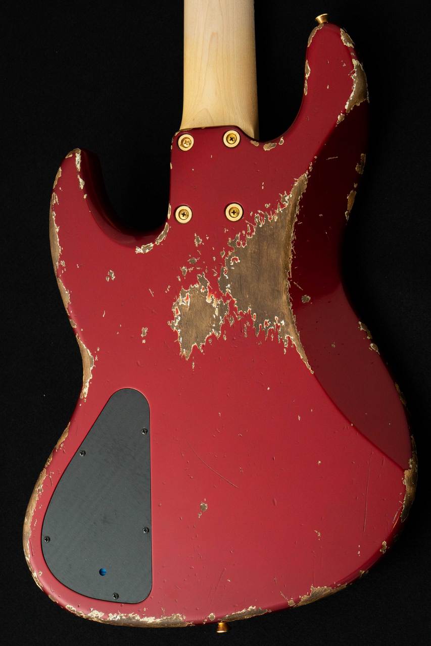 ベース xotic xj-1t 5st Candy Apple Red XJ-1T 5st Heavy Aged -Dark Candy Apple Red- | 【クロサワ楽器店