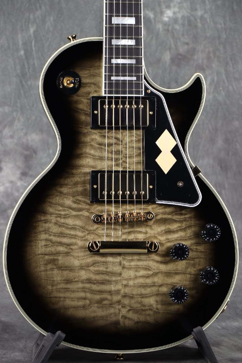 Epiphone Inspired by Gibson Custom Les Paul Custom Quilt Cobra