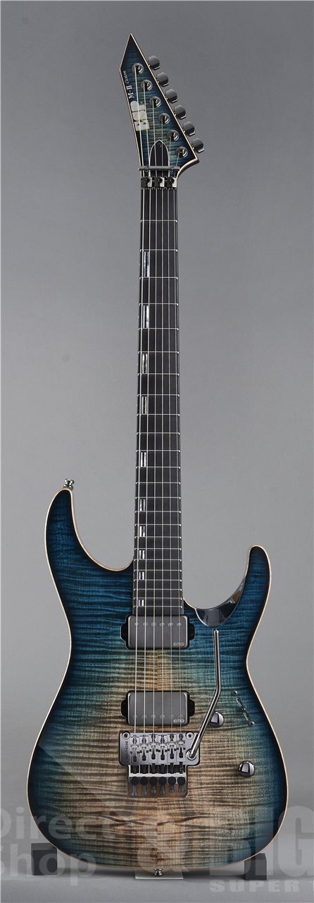 ESP M-II CTM FR/FM【Black Aqua Burst C】（新品/送料無料