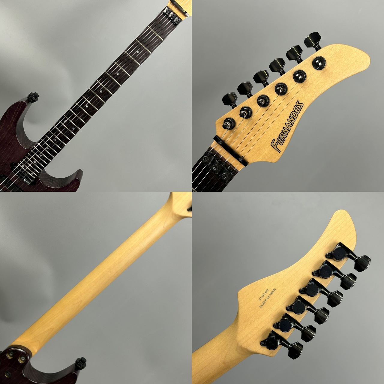 FERNANDES FR-DLX JPC フェルナンデス 日本製 Yahoo!オークション - fernandes rt-dlx jpc w/sustainer