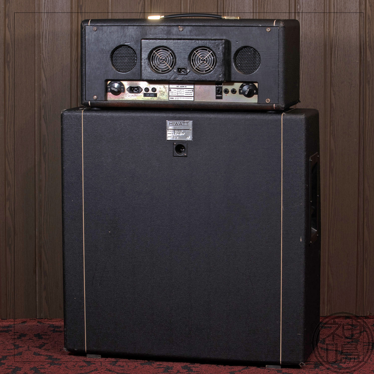 Hiwatt DR103 Custom 100 / Hand Wired Amplifier Head mod & LA412