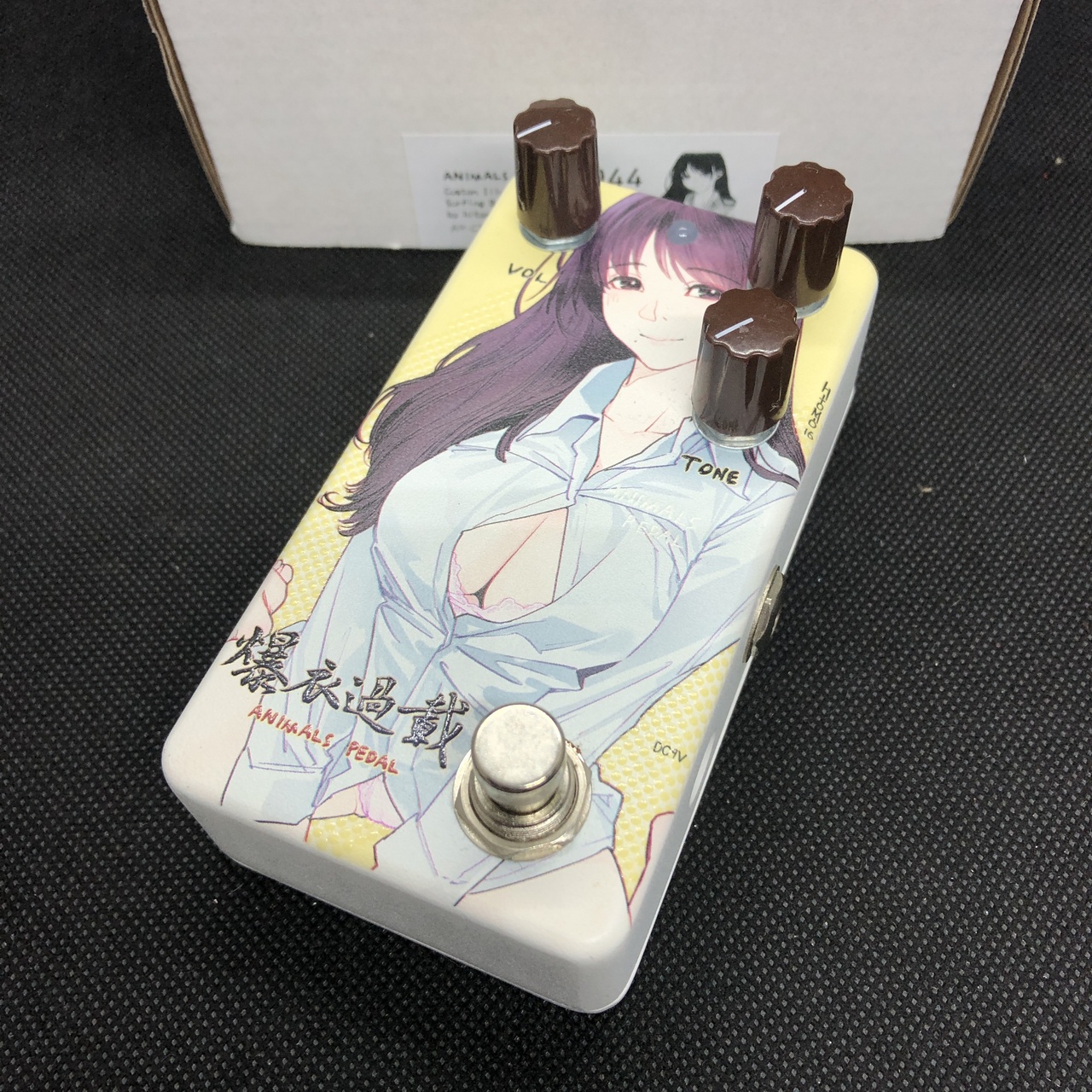 Animals Pedal Custom Illustrated 爆衣過載 Animals Pedal Custom Illustrated Surfing Bear Overdrive by