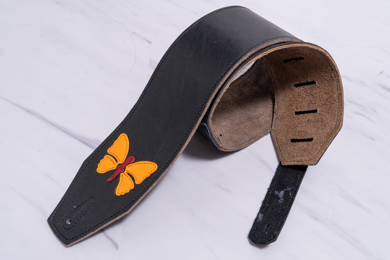 LK Straps Fodera Black Strap #4-2 3.3inch【GIB横浜】（新品/送料