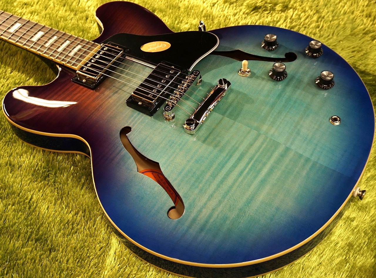 Epiphone Inspired by Gibson ES-335 Figured ～Blueberry Burst