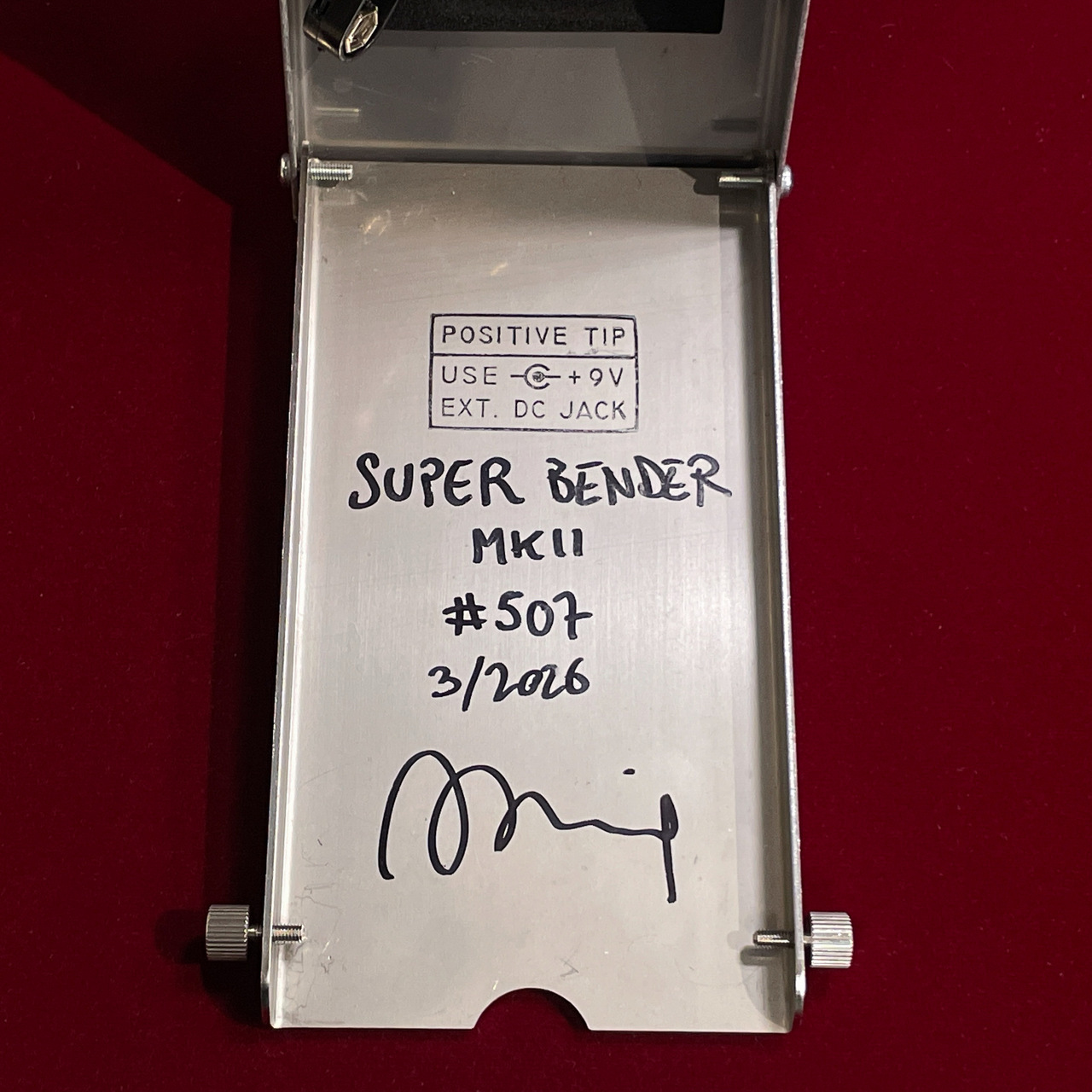 Manlay Sound SUPER-BENDER MKII ZOSO SUPER BENDER MK II ZOSOロゴ付
