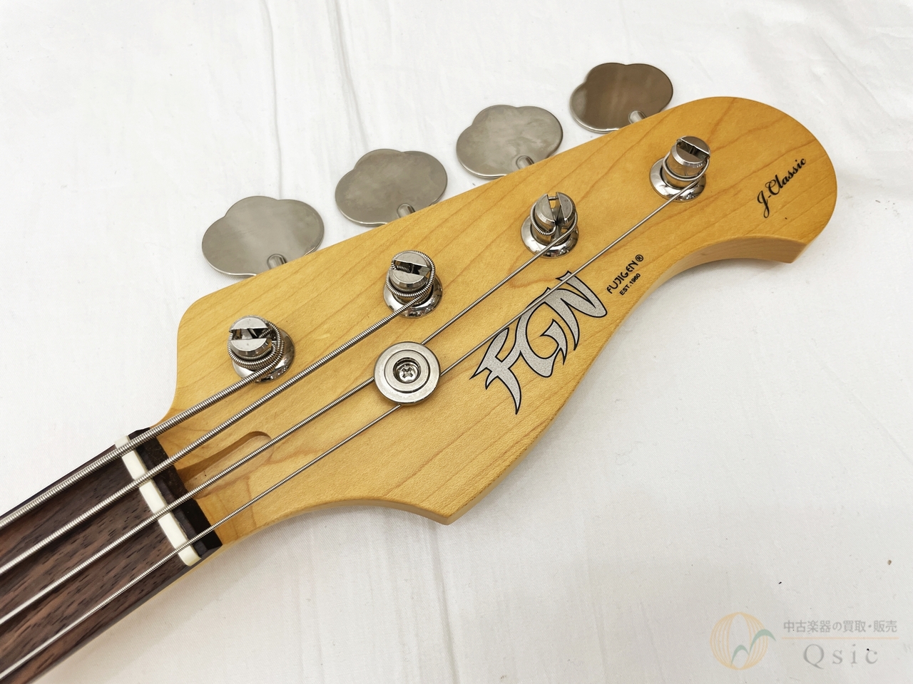 極美品 FGN フジゲン JJB-6R エレキベース 純正ケース付 付属品多数 FUJIGEN(FGN) JJB-6R 【返品OK】[QMM40]【梅田店在庫】（中古/送料無料