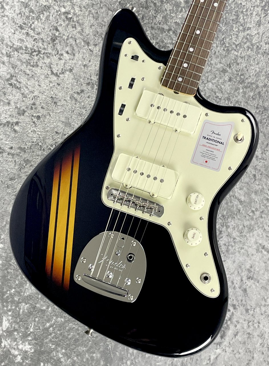ギター Fender Jazzmaster 2025 Black Fender Made in Japan Traditional 2025 Collection 60s