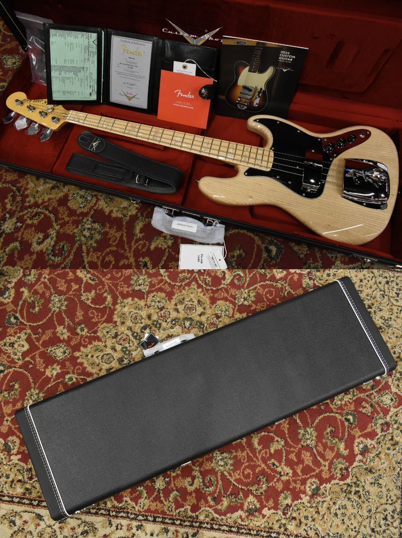 Fender Custom Shop 1975 Jazz Bass NOS FNAT -Faded Natural