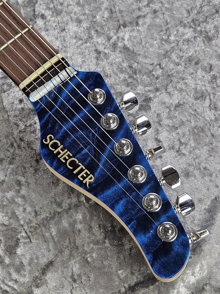 SCHECTER ST-CTM-VTR -Black Aqua-（新品）【楽器検索デジマート】