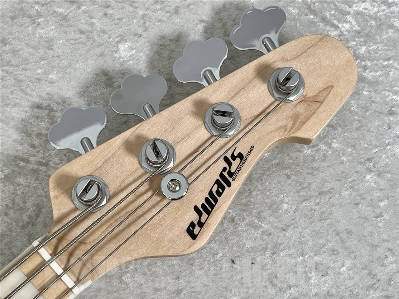 Edwards E-AMAZE アクティブベース 音出しジャンク EDWARDS E-AMAZE-AS-4/M SLBK (Solid Black)｜ミュージックランドKEY