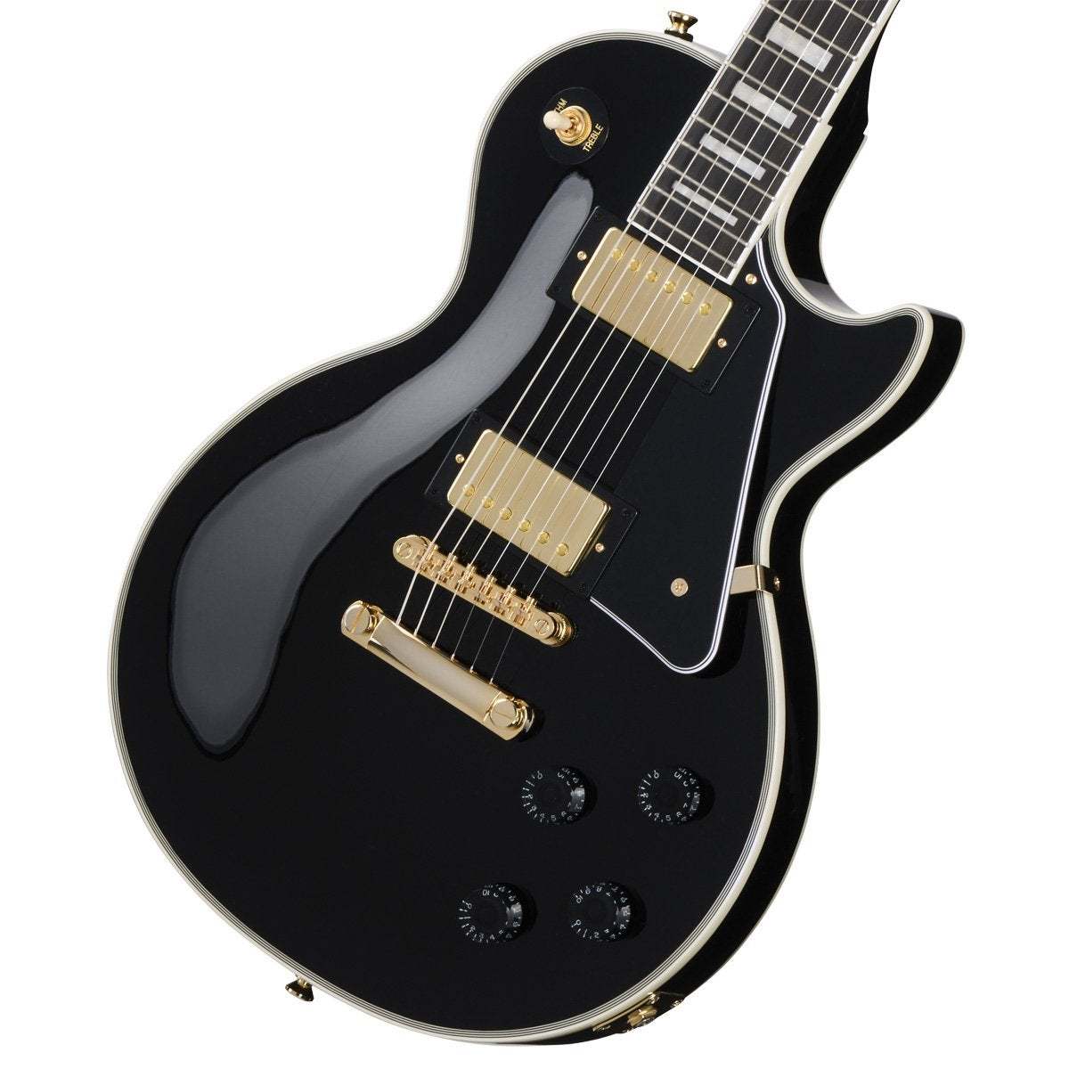 Epiphone lse paul custom エピフォン　レスポールカスタム Epiphone Inspired by Gibson Les Paul Custom Ebony エピフォン レス