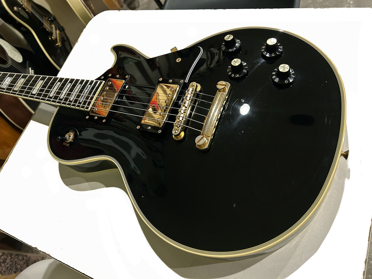 Greco EGC-550 Black レスポールカスタム1992年製 Greco EGC-550 Black レスポールカスタム1992年製 - メルカリ