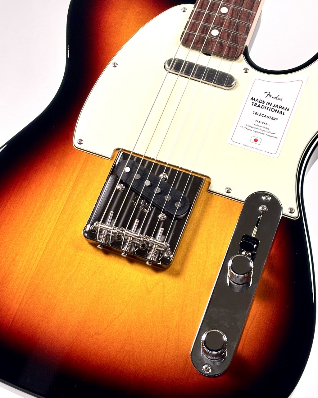 Fender Made in Japan Traditional 60s Telecaster -3 Color Sunburst