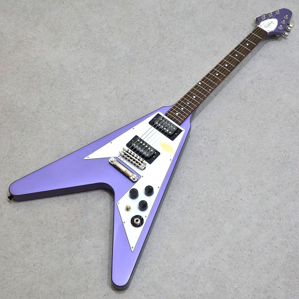 Epiphone Kirk Hammett 1979 Flying V Purple Metallic【HERCULES