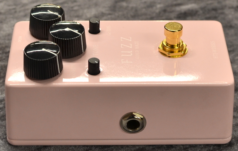 HTJ-WORKS GOLD HAZE FUZZ -Gelmanium & Silicon engine ～Light Pink