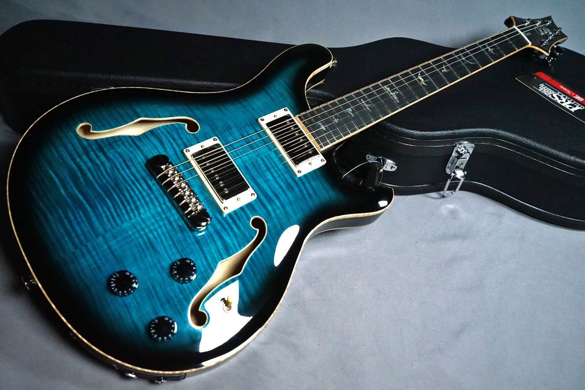 Paul Reed Smith(PRS) SE HOLLOWBODY II PIEZO Peacok Blue（新品/送料