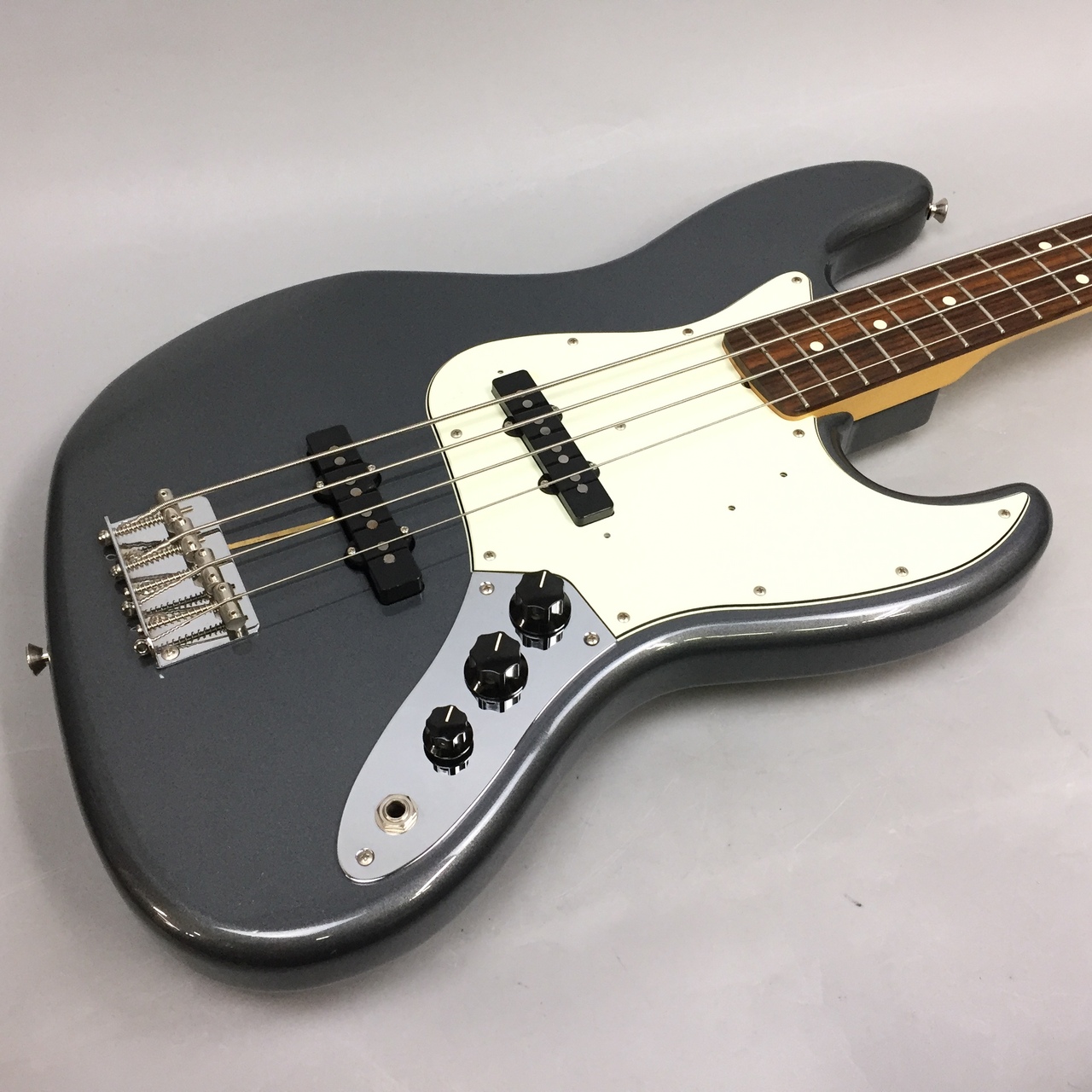 Fender Made in Japan Hybrid 60s Jazz Bass Charcoal Frost