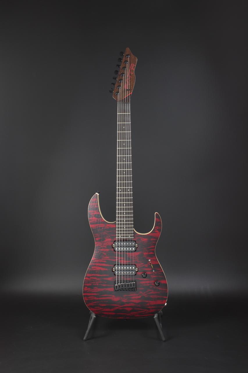 SAITO GUITARS S-724 HH Red Granite【7弦】（新品）【楽器検索