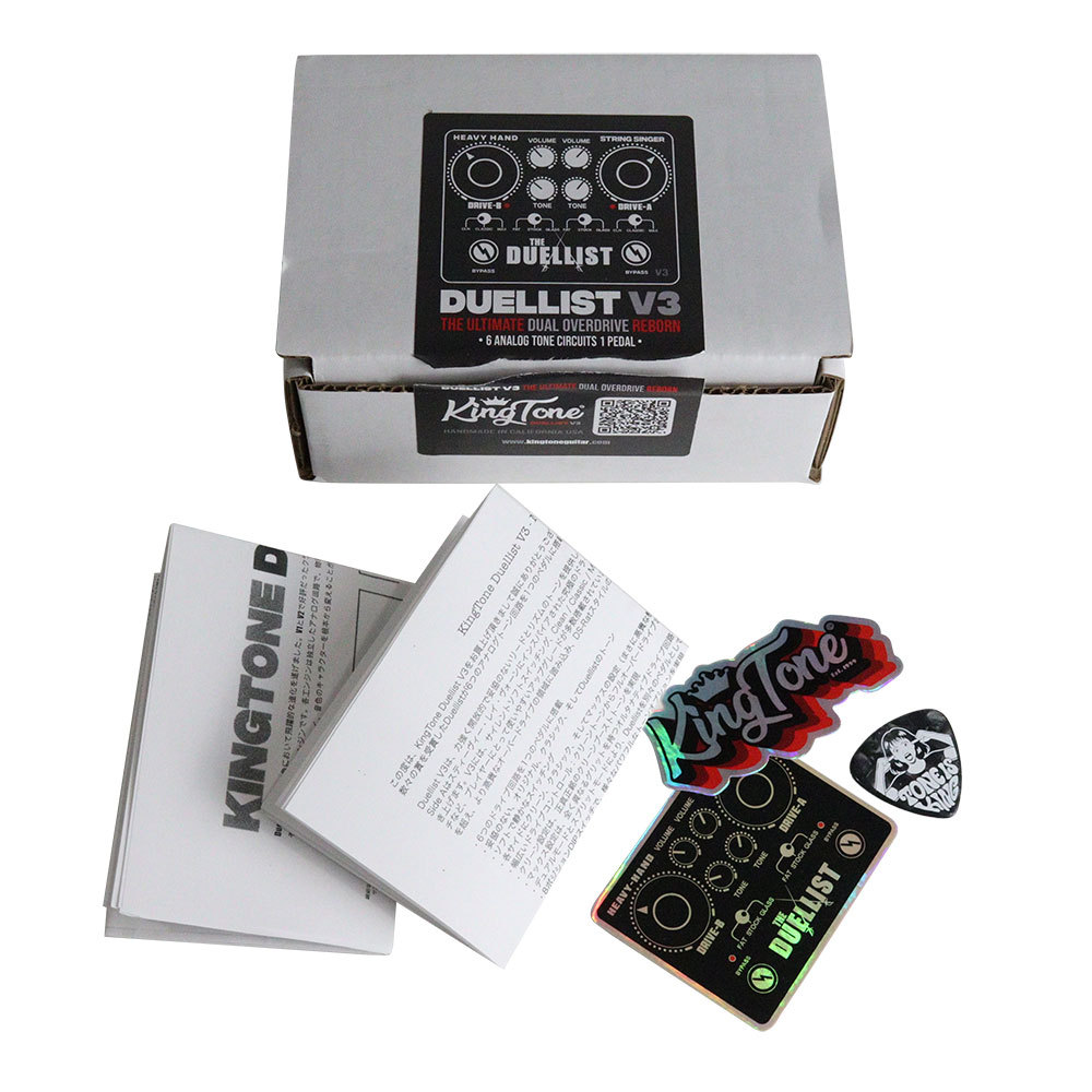 KING TONE GUITAR THE DUELLIST V3 ギターエフェクター（新品/送料無料