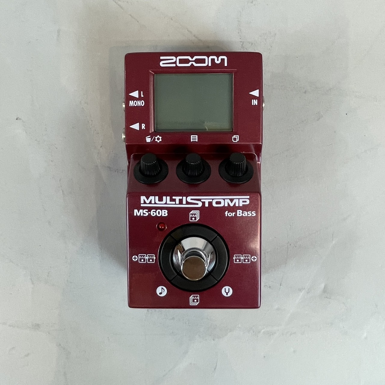 ZOOM MS-60B for Bass MULTISTOMP ベース用マルチエフェクターMS60B 