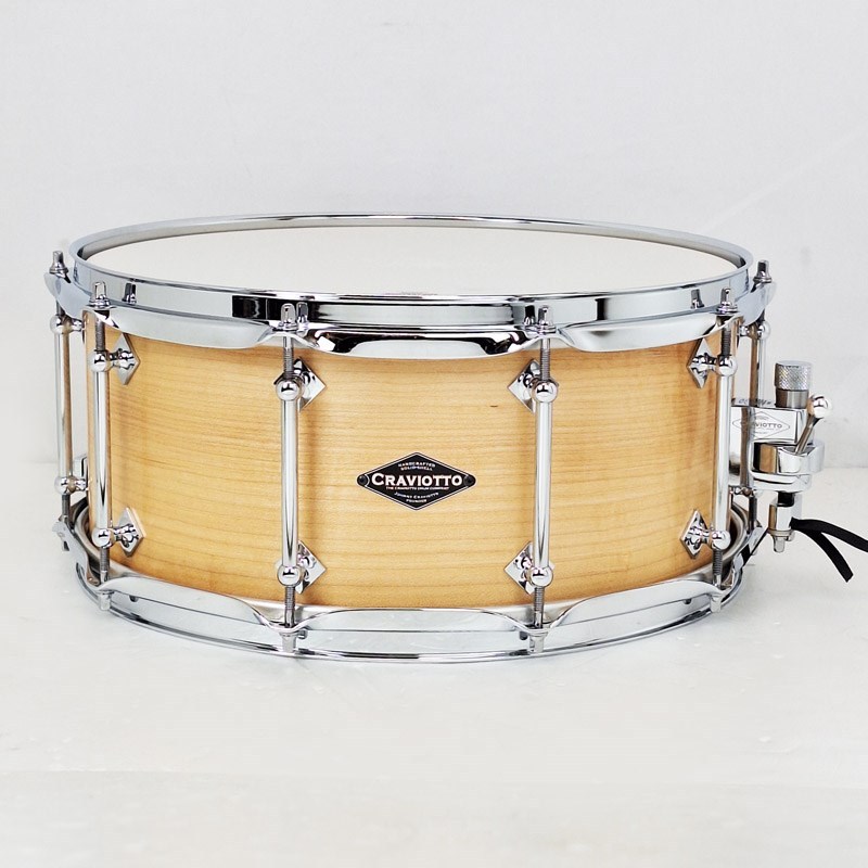 CRAVIOTTO 純正スナッピー Craviotto Custom Shop Solid Maple Snare Drum 14×6.5（新品/送料無料
