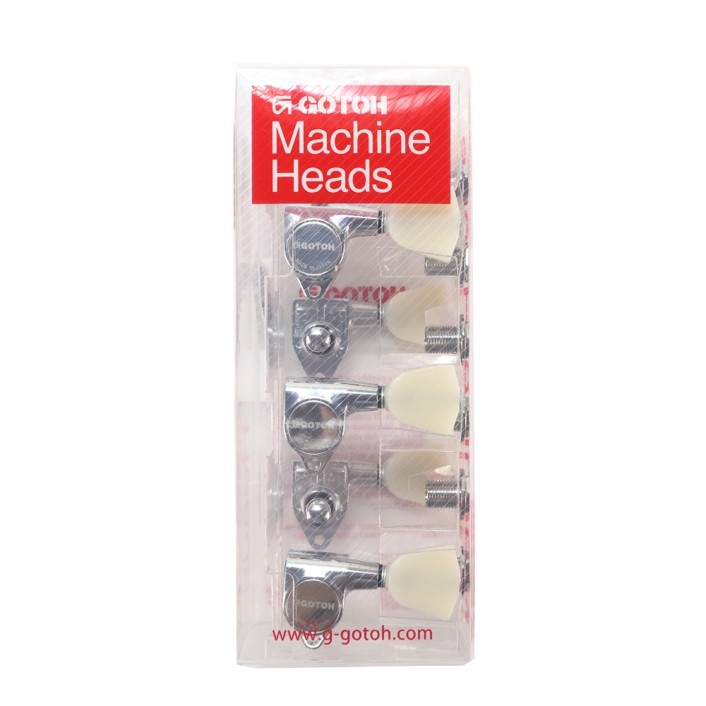 GOTOH ゴトー SG301-P4N-L3R3-Chrome ギター用ペグ クローム（新品