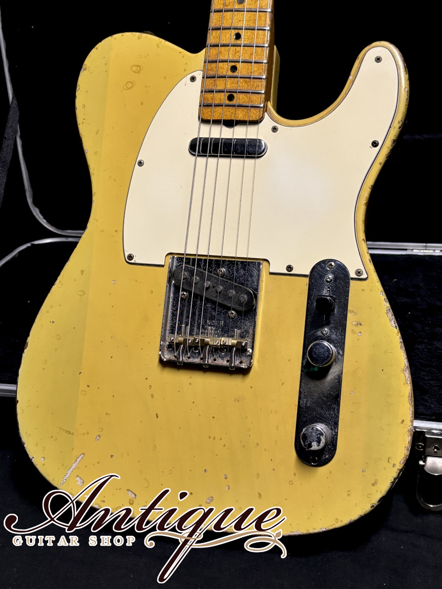 Fender Telecaster 1968 White Blonde /Real Aged /Maple Cap /Gray