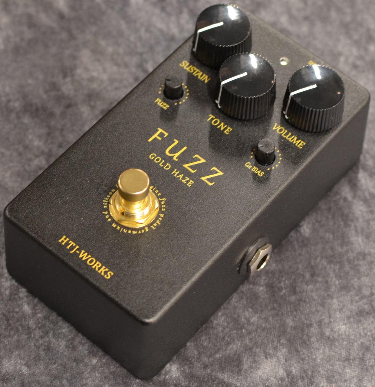 HTJ-WORKS GOLD HAZE FUZZ -Gelmanium & Silicon engine #80【国産