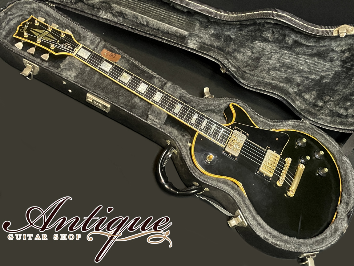 Gibson Les Paul Custom 1972年製 Black w/Stickered PAF /Emboss