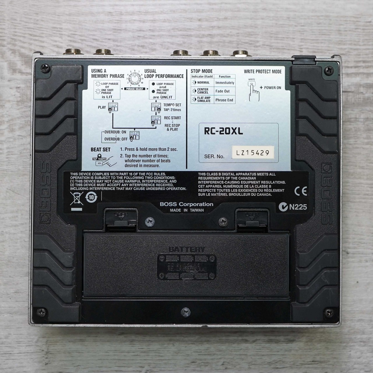 BOSS RC-20XL Phrase Recorder LOOP STATION（中古）【楽器検索